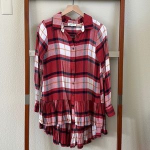 Oversized Tunic Flannel